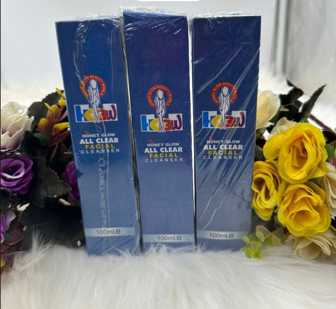 CUSTOMIZED ALL CLEAR FACIAL CLENSER.